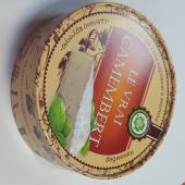 Круглая коробка для сыра из пищевого картона, размер 120х35